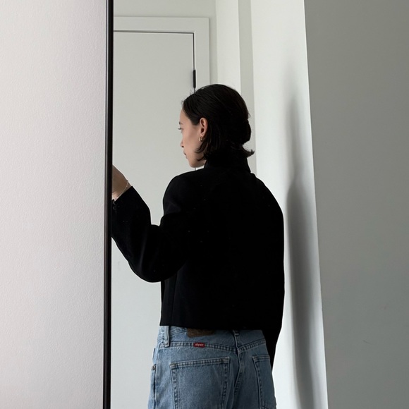 Wilfred Black Cropped Jacket - Picture 4 of 6